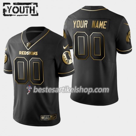 Kinder Washington Redskins Trikot Nike Schwarz Golden Edition - Personalisiert Kinder Washington Redskins Trikot Nike Schwarz Golden Edition - Personalisiert